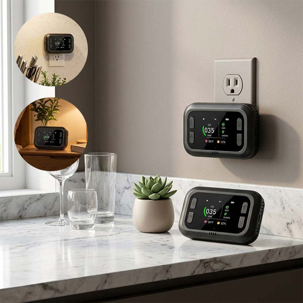 Sakerplus® Carbon Monoxide And Gas Leak Detector
