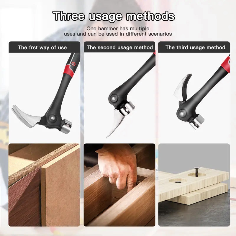 Sakerplus Multifunctional Magnetic Claw Hammer Tool