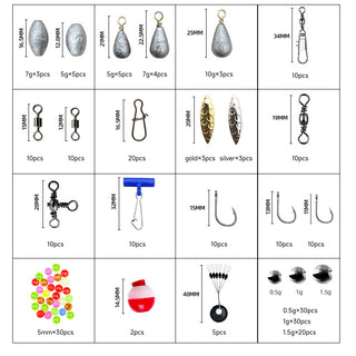 Sakerplus® Fishing Gear Accessories Kit Set