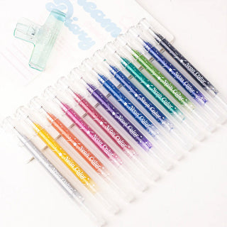 Sakerplus® Glitter Gel Pens Metallic Drawing Set