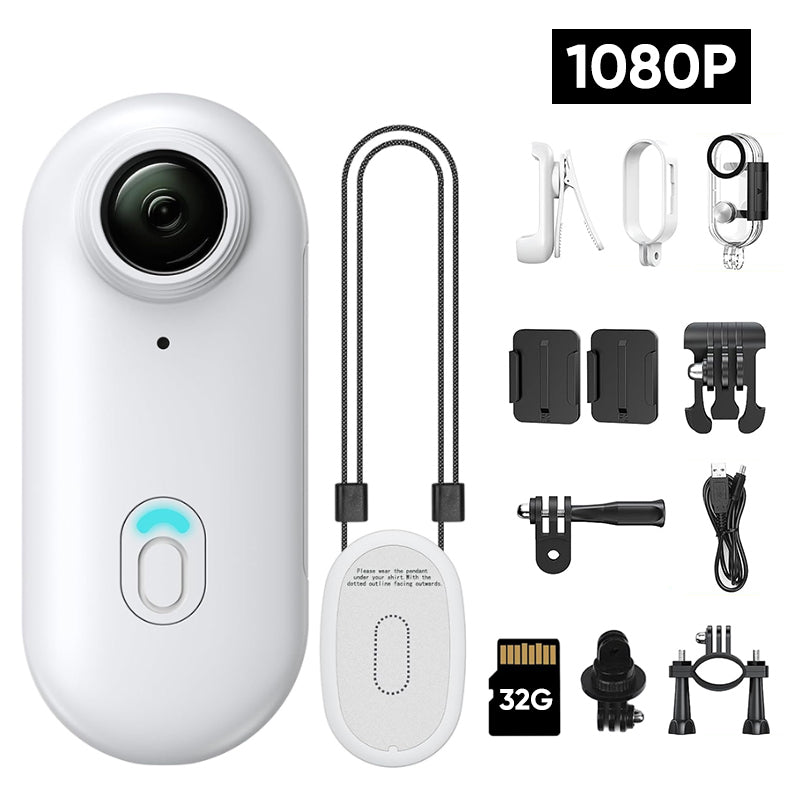 Sakerplus® Magnetic 4K UHD Action Camera