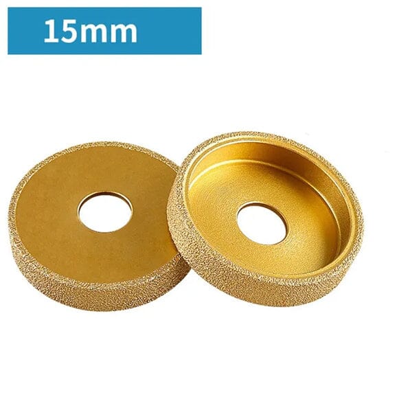 SAKER® Vacuum Dry Grooved Diamond Grinding Wheel