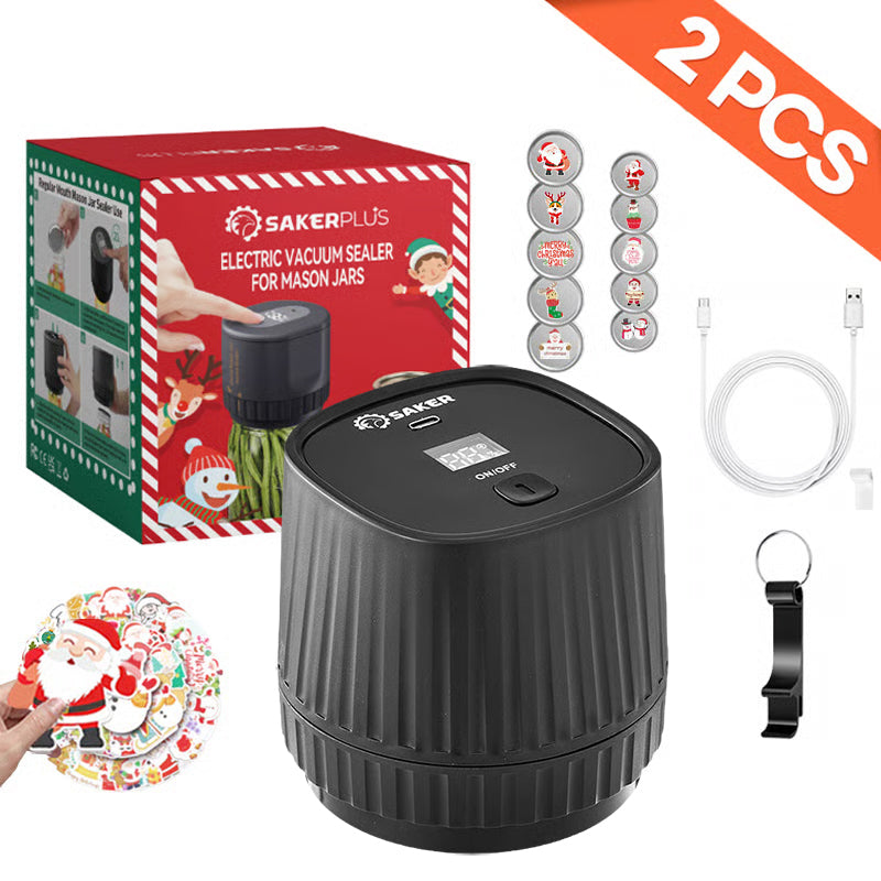 SAKER® Electric Vacuum Sealer For Mason Jars UK