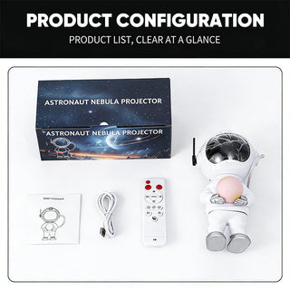 Sakerplus® 3 In 1 Astronaut Galaxy Projector
