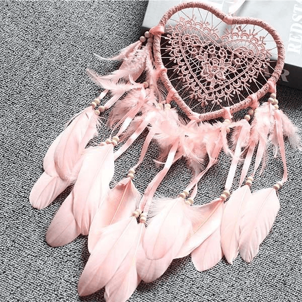 Heart Shape Dream Catcher Light
