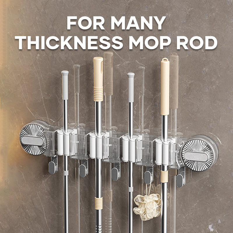 SAKER® Suction Cup Mop Clip