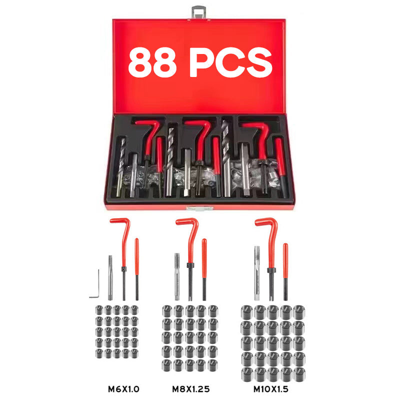 Sakerplus SAE Thread Repair Helicoil Kit