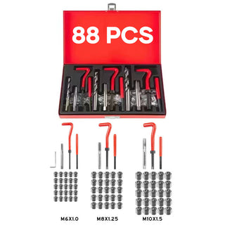 Sakerplus SAE Thread Repair Helicoil Kit