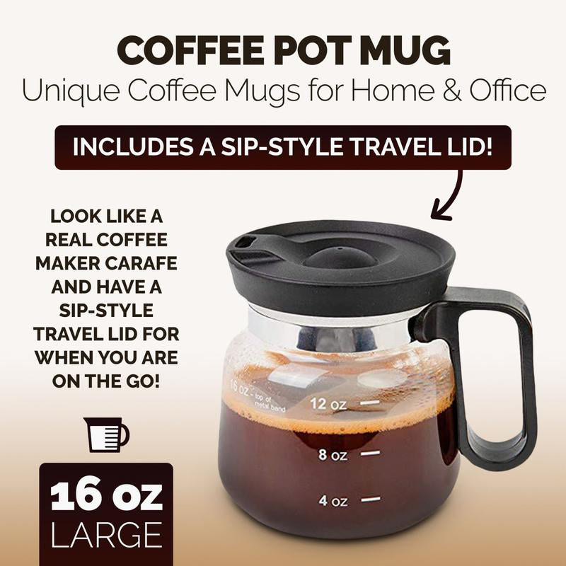 Sakerplus Multi-Use Coffee Pot Mug