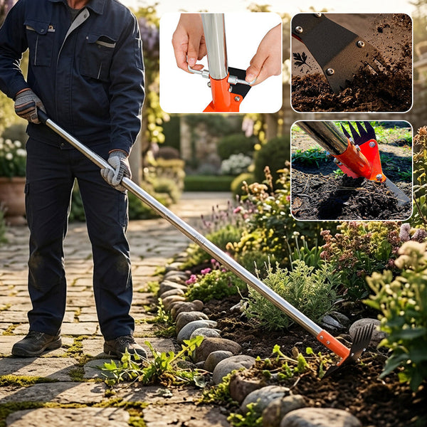 Sakerplus® 2-In-1 Garden Hoe And Weed Puller