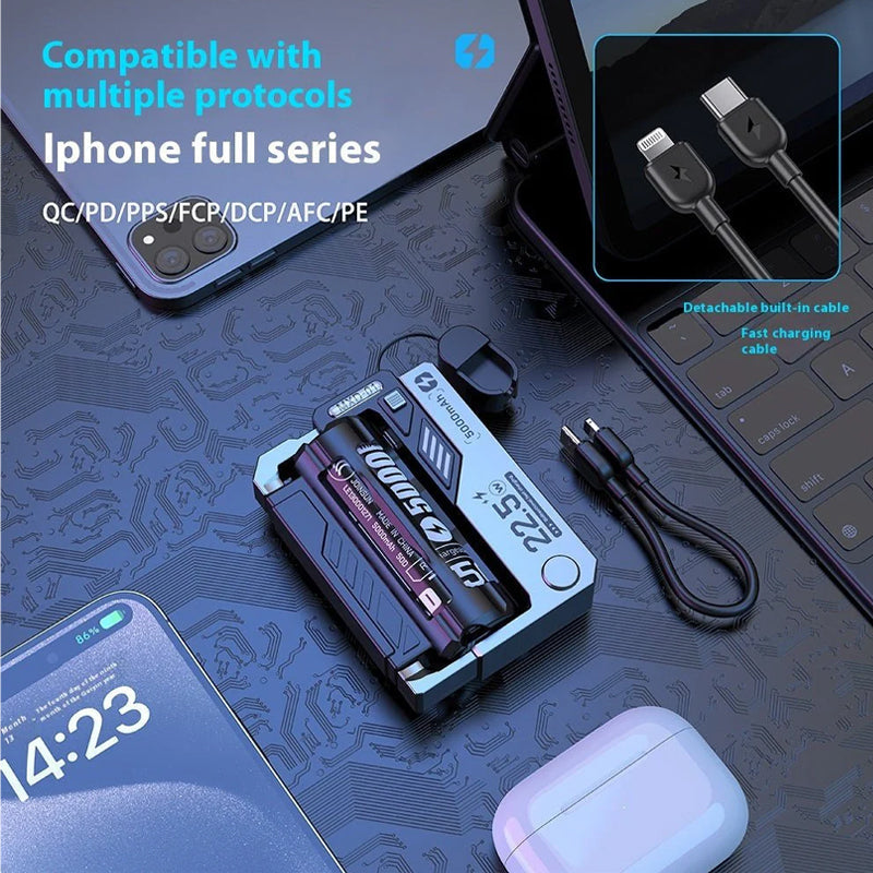 Sakerplus Portable Rechargeable Battery Power Bank