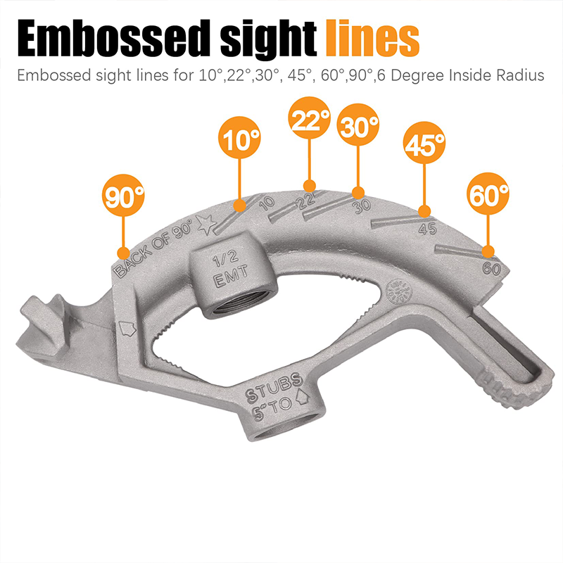 Sakerplus Conduit Hand Bender Tool