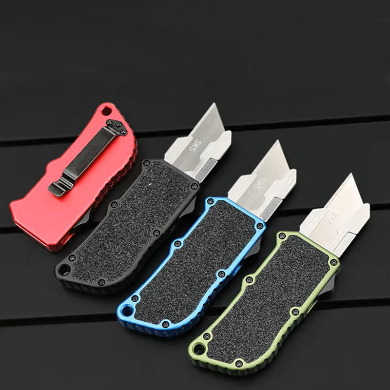 Sakerplus Aluminum Retractable Multi-Purpose Knife