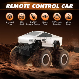 SAKER Remote Control Waterproofing Car Monster Truck Toys