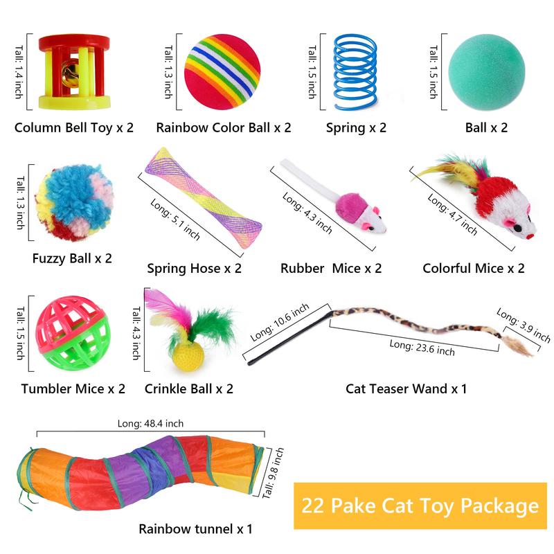 Sakerplus® Cat Toys Interactive Play Set