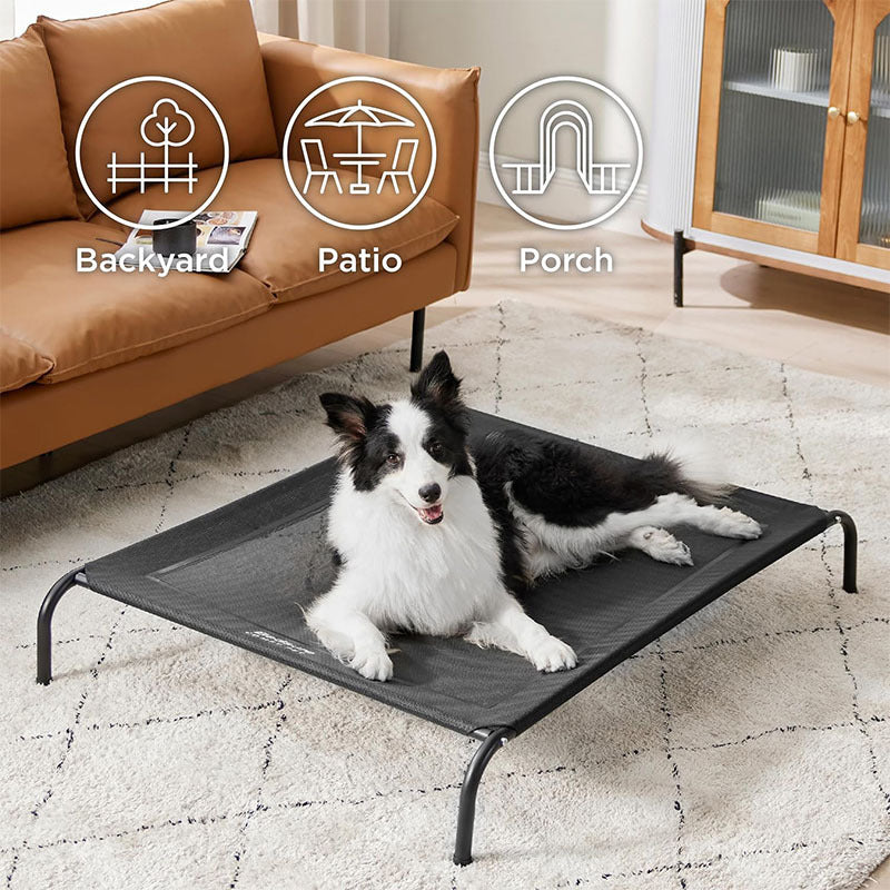 Sakerplus Detachable Mesh Pet Camping Bed