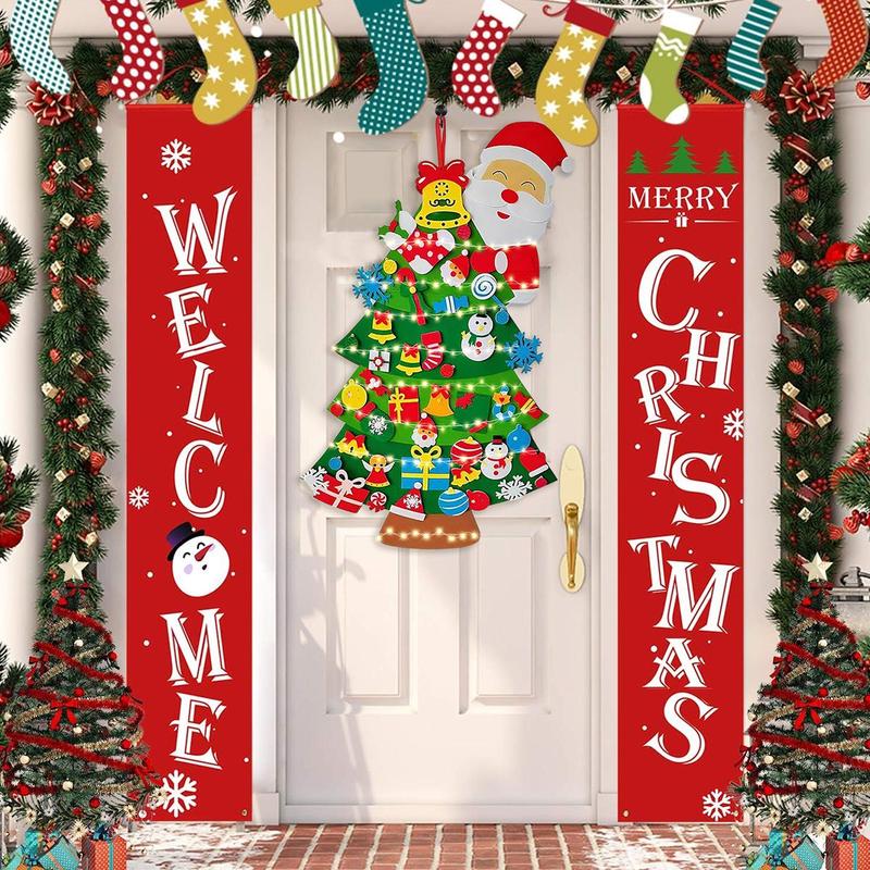 Sakerplus® DIY Felt Christmas Tree Decoration