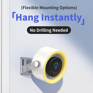 Sakerplus Battery Powered Quiet Desk Fan - Adjustable Head