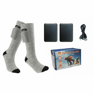 Sakerplus® Heated Electric Rechargeable Winter Socks