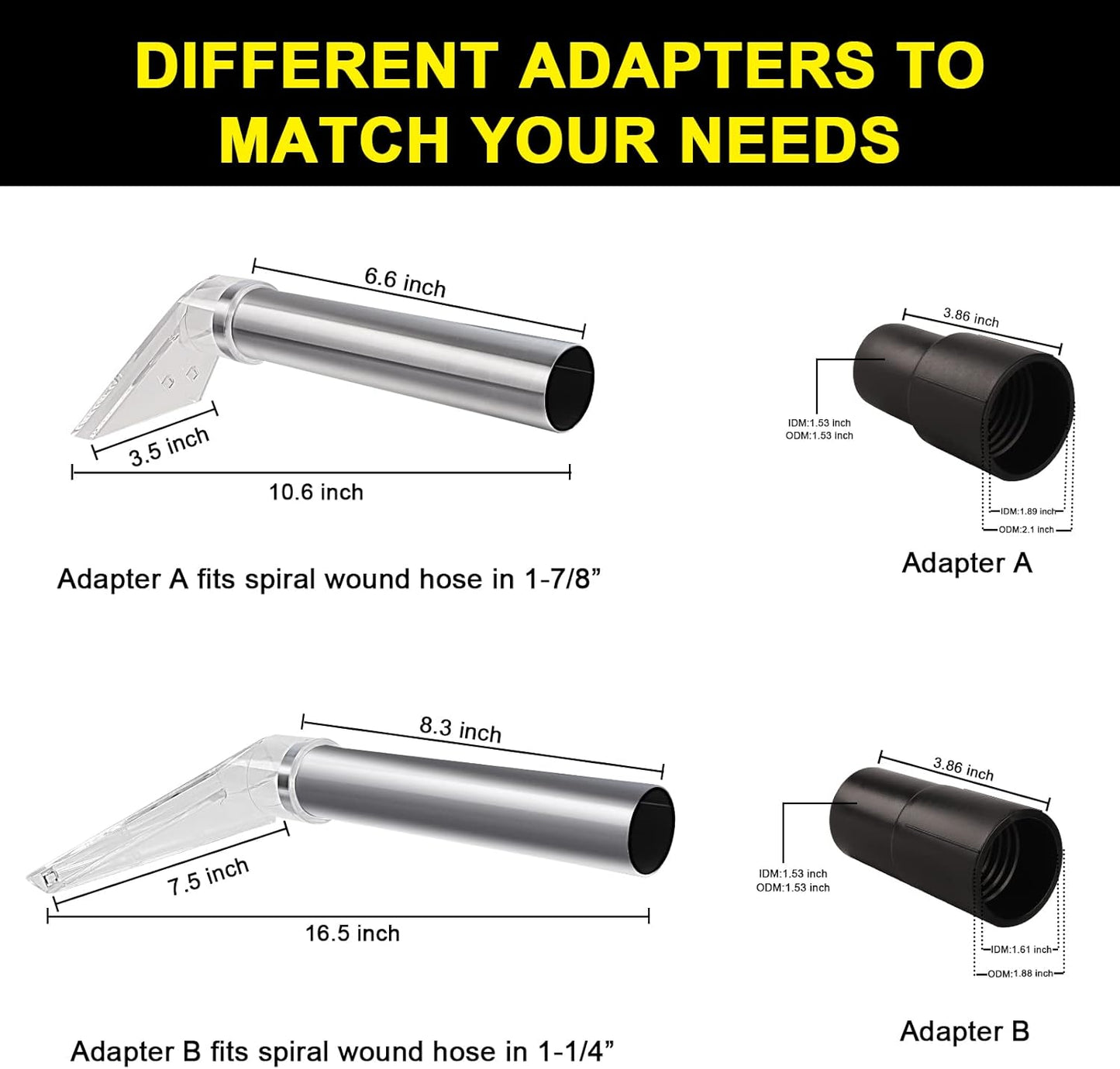 Sakerplus Vacuum Carpet Extractor Accessory Tool