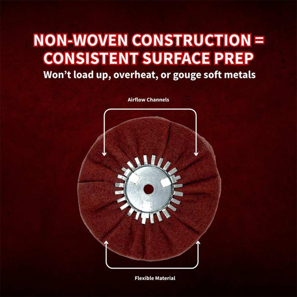 Sakerplus® Non Woven Airway Buffing Wheel