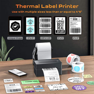 Sakerplus Wireless Bluetooth Label Printer