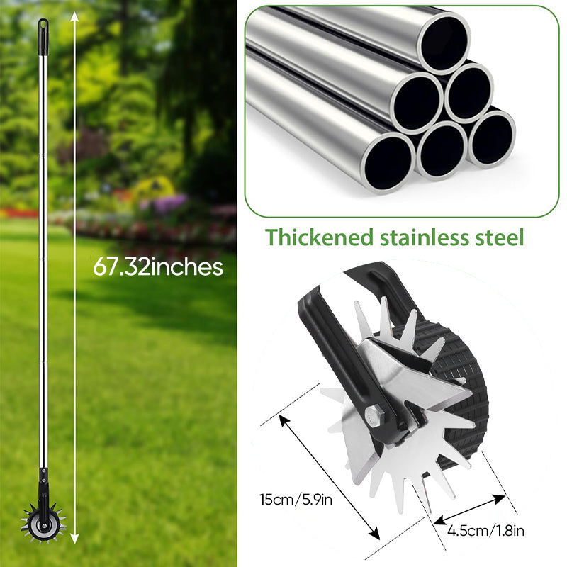 Sakerplus Wheeled Rotary Edger