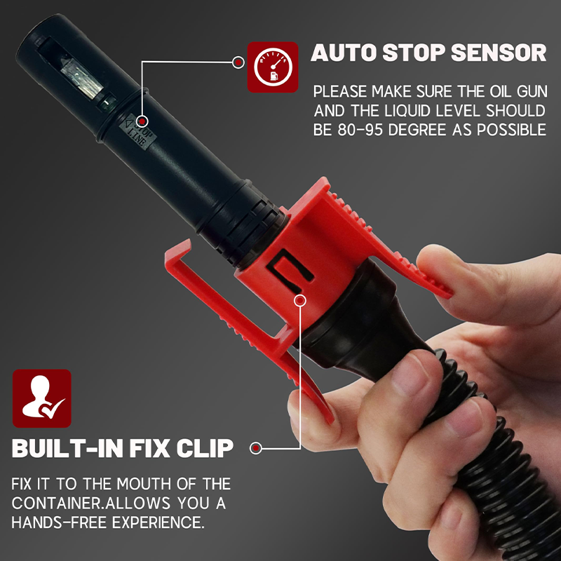 Sakerplus Fuel Transfer Pump Battery Powered