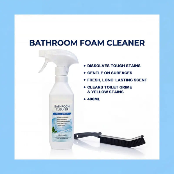 Sakerplus® Bathroom Foam Cleaner With Brush