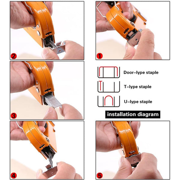 Sakerplus® Staple Gun Kit With Remover