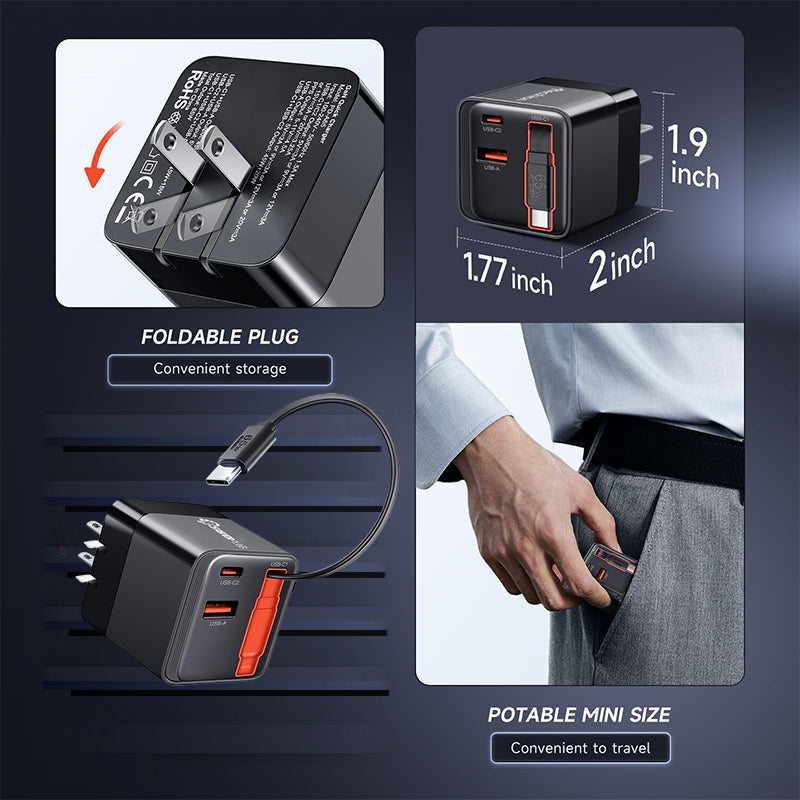 Sakerplus 65W USB-C charger