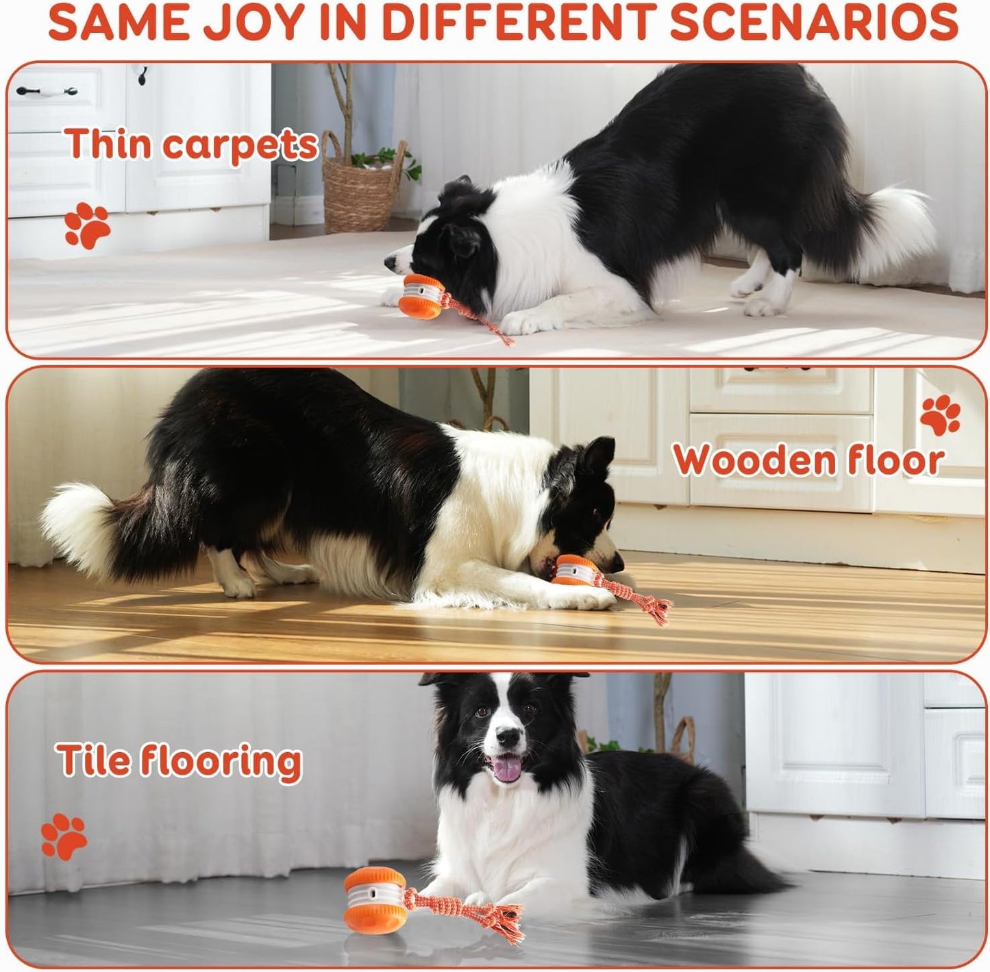 Sakerplus® Interactive Automatic Dog Toy Ball