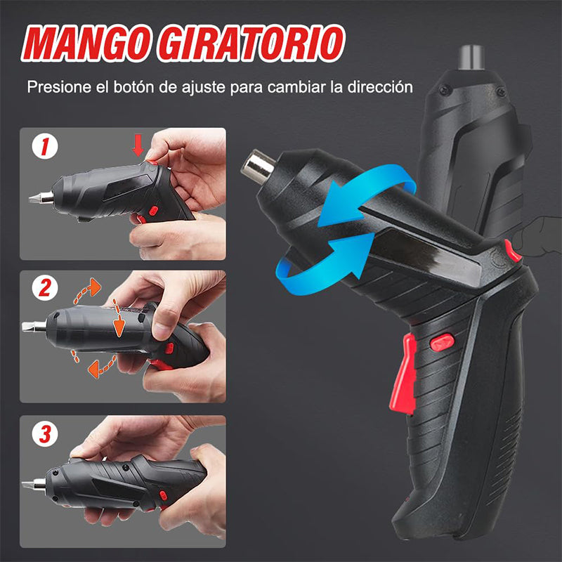 Sakerplus Cordless Electric Screwdriver with Bits