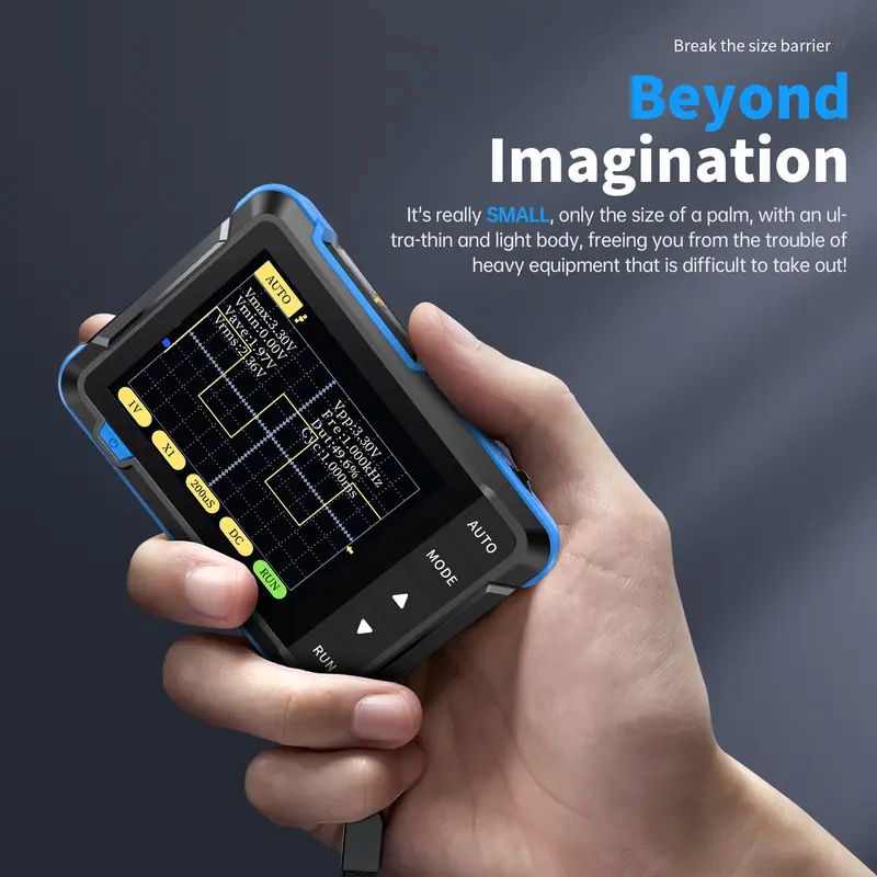 Sakerplus Handheld Digital Oscilloscope Kit Portable
