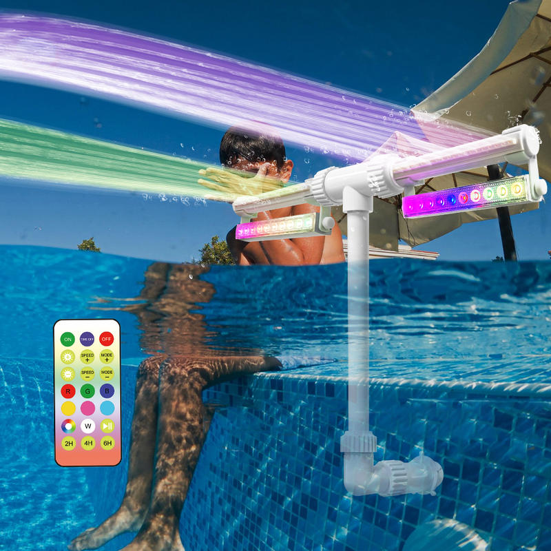 Sakerplus Pool Fountain with Lights