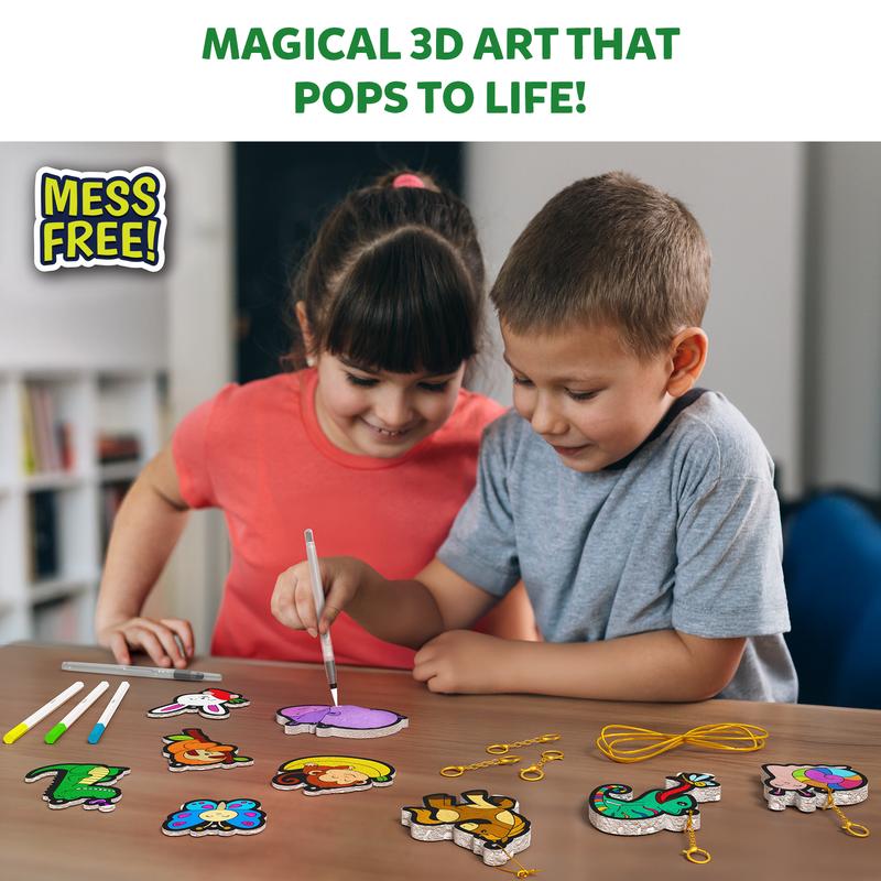 Sakerplus® 3D Aqua Puffs Art Kit Craft Set