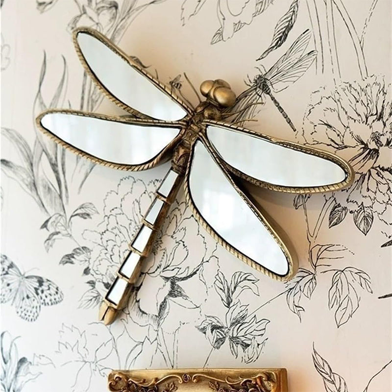 Sakerplus® Dragonfly Mirror Butterfly Decor Wall Decor