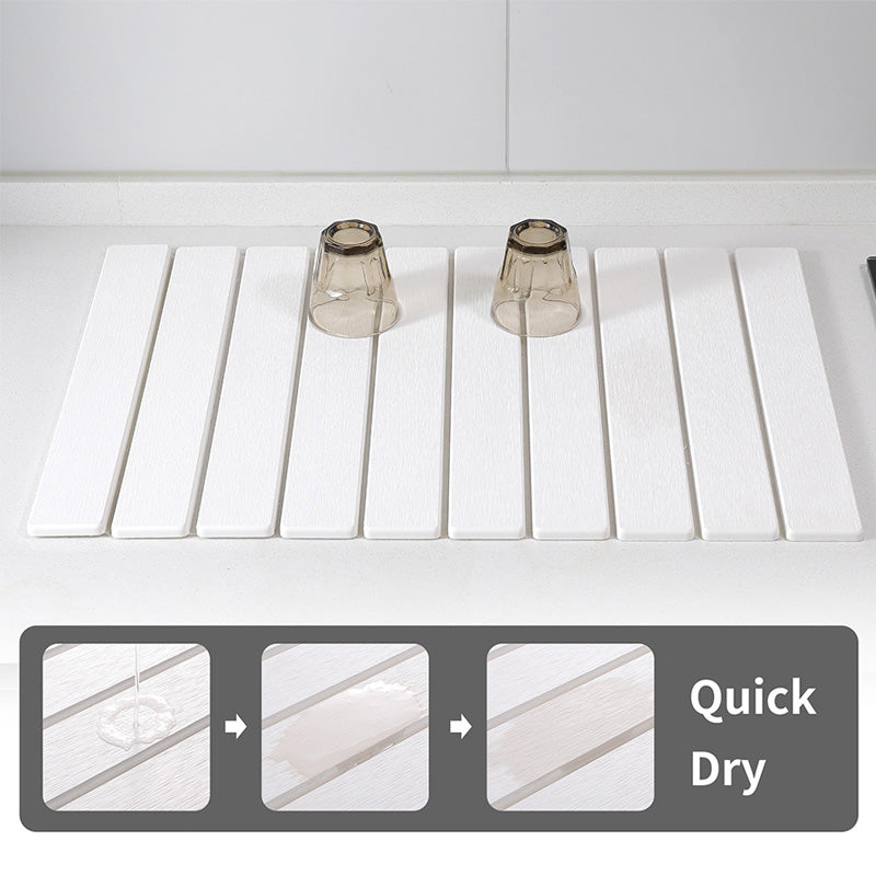 Sakerplus Collapsible Diatomaceous Dish Drying Mat