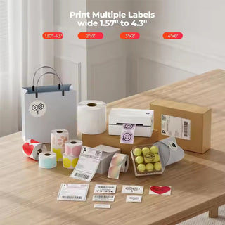 Sakerplus Wireless Bluetooth Label Printer