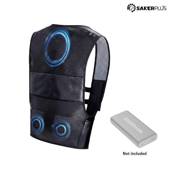 Sakerplus®  Portable Cooling Vest With Fans