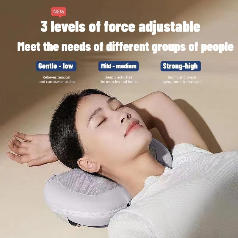 Sakerplus® Cordless Shiatsu Back And Neck Massager