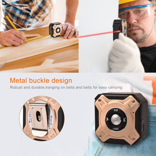 SAKER® Laser Tape Measure 40M