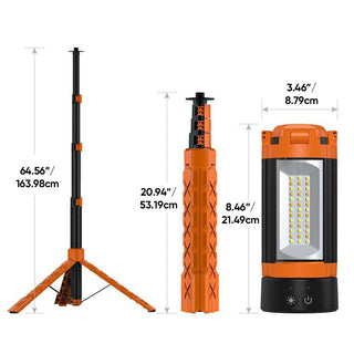 Sakerplus Upgraded Portable Camping Light with Bracket