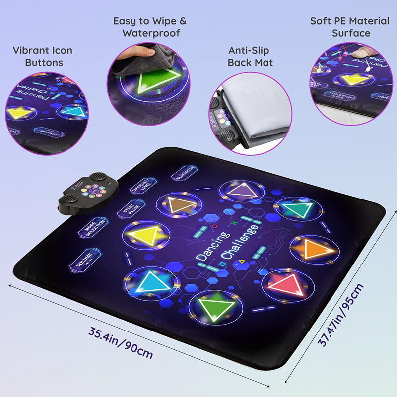Sakerplus® LED Bluetooth Kids Dance Mat