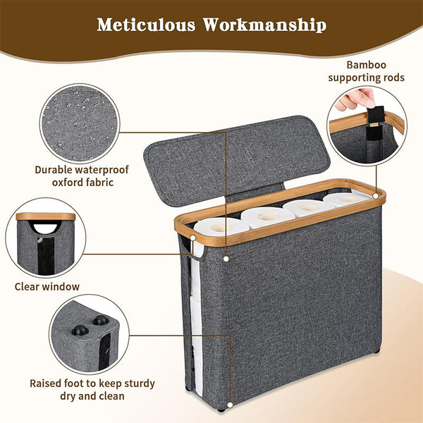 Sakerplus® Toilet Paper Storage Basket