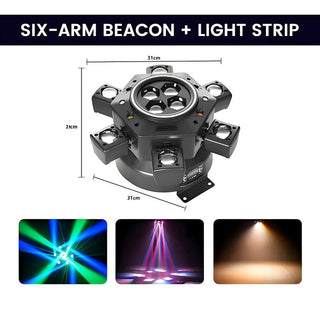 Sakerplus® Moving Head RGBW LED Disco Light
