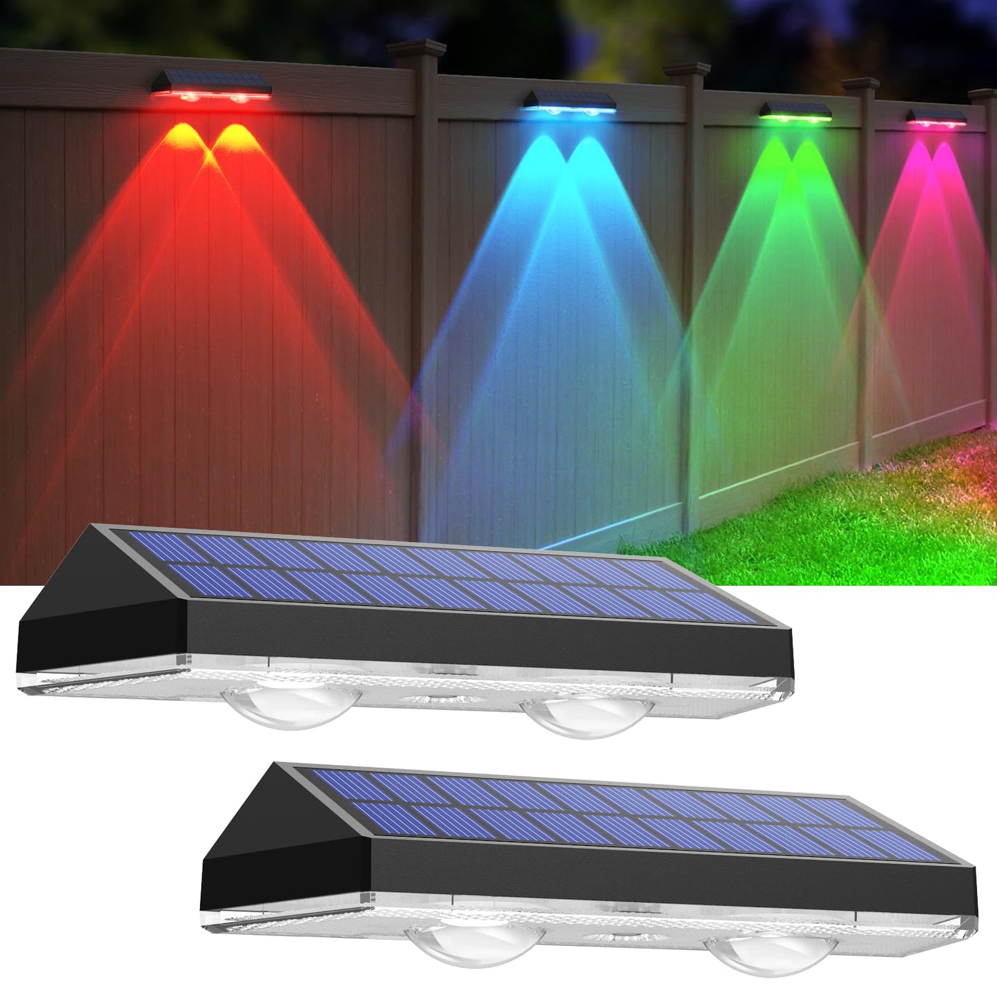 Sakerplus Wall Mount Solar Lights