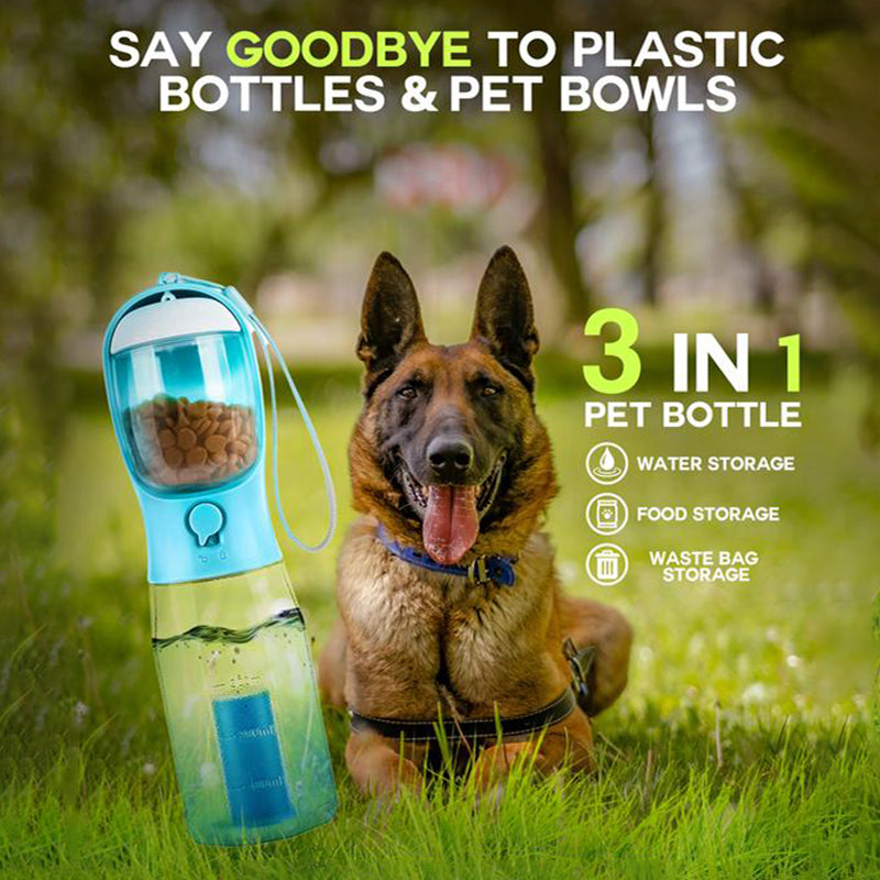 Sakerplus Portable Dog Water Bottle