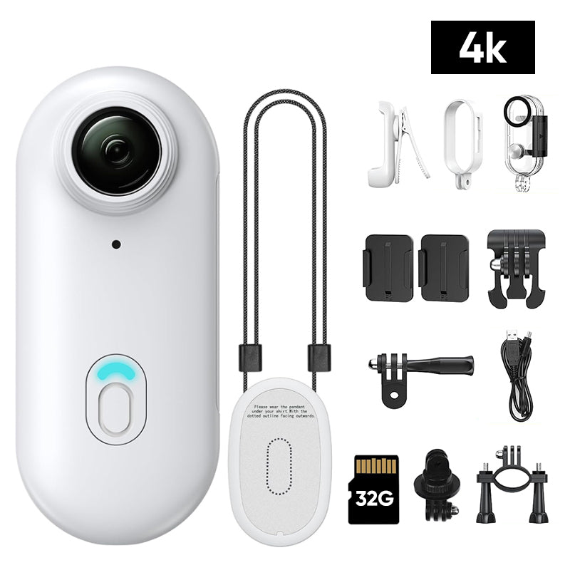 Sakerplus® Magnetic 4K UHD Action Camera