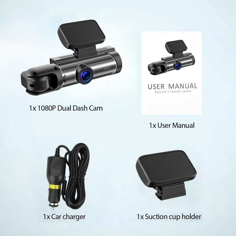 SAKER® Front & Rear Dashcam